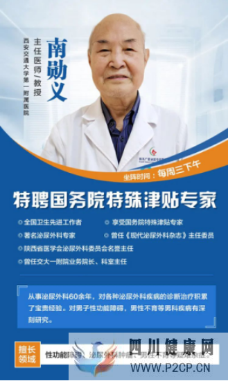 泌尿外科權(quán)威專家南勛義教授定期坐陣廣慈男科醫(yī)院(圖1)